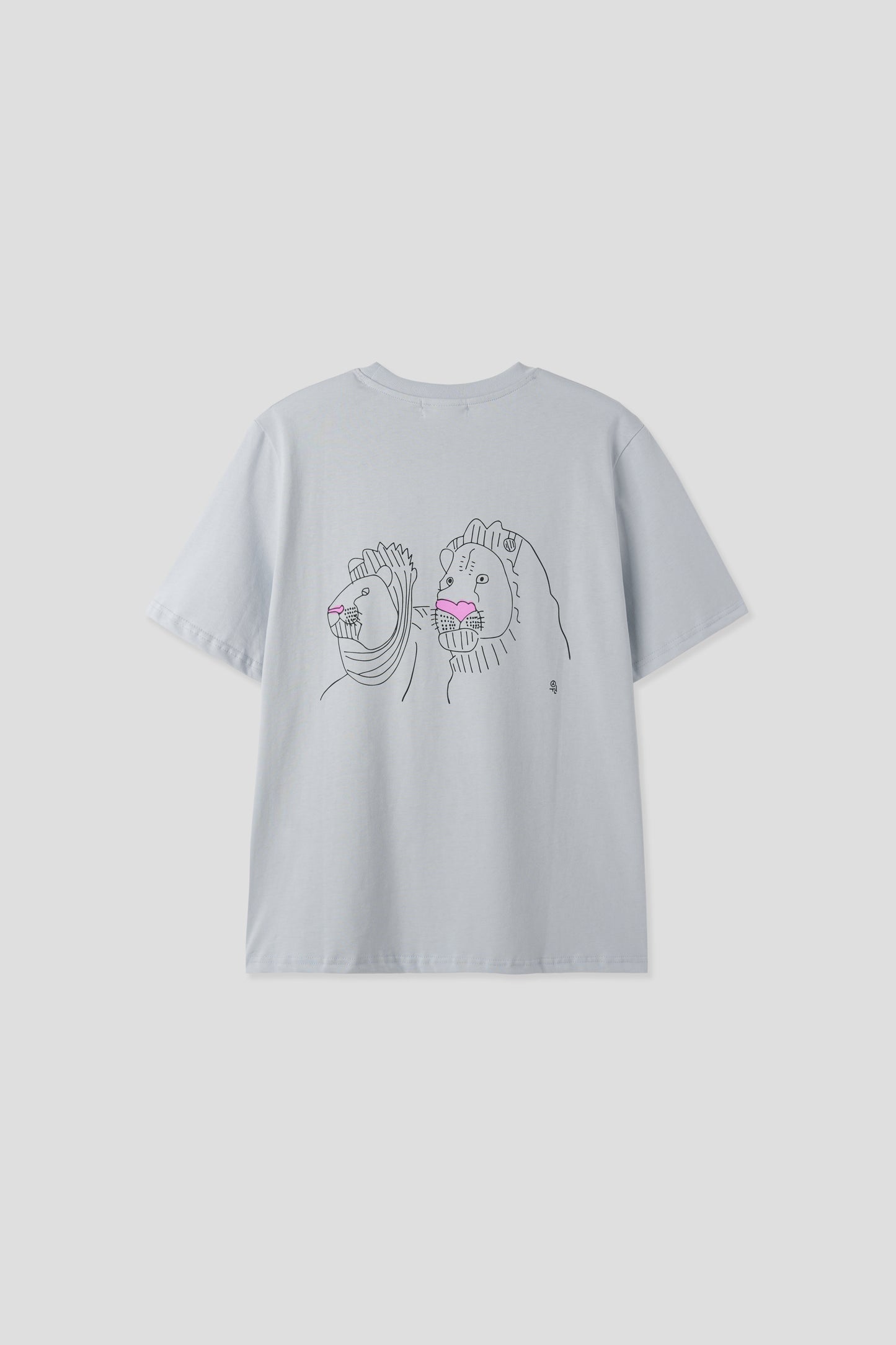 Lions Short Sleeve T-shirt by Suwon Cho