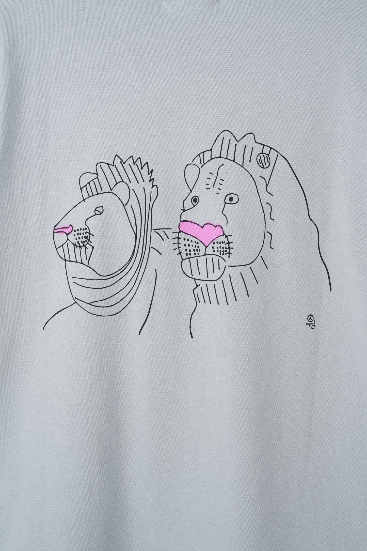 Lions Short Sleeve T-shirt by Suwon Cho