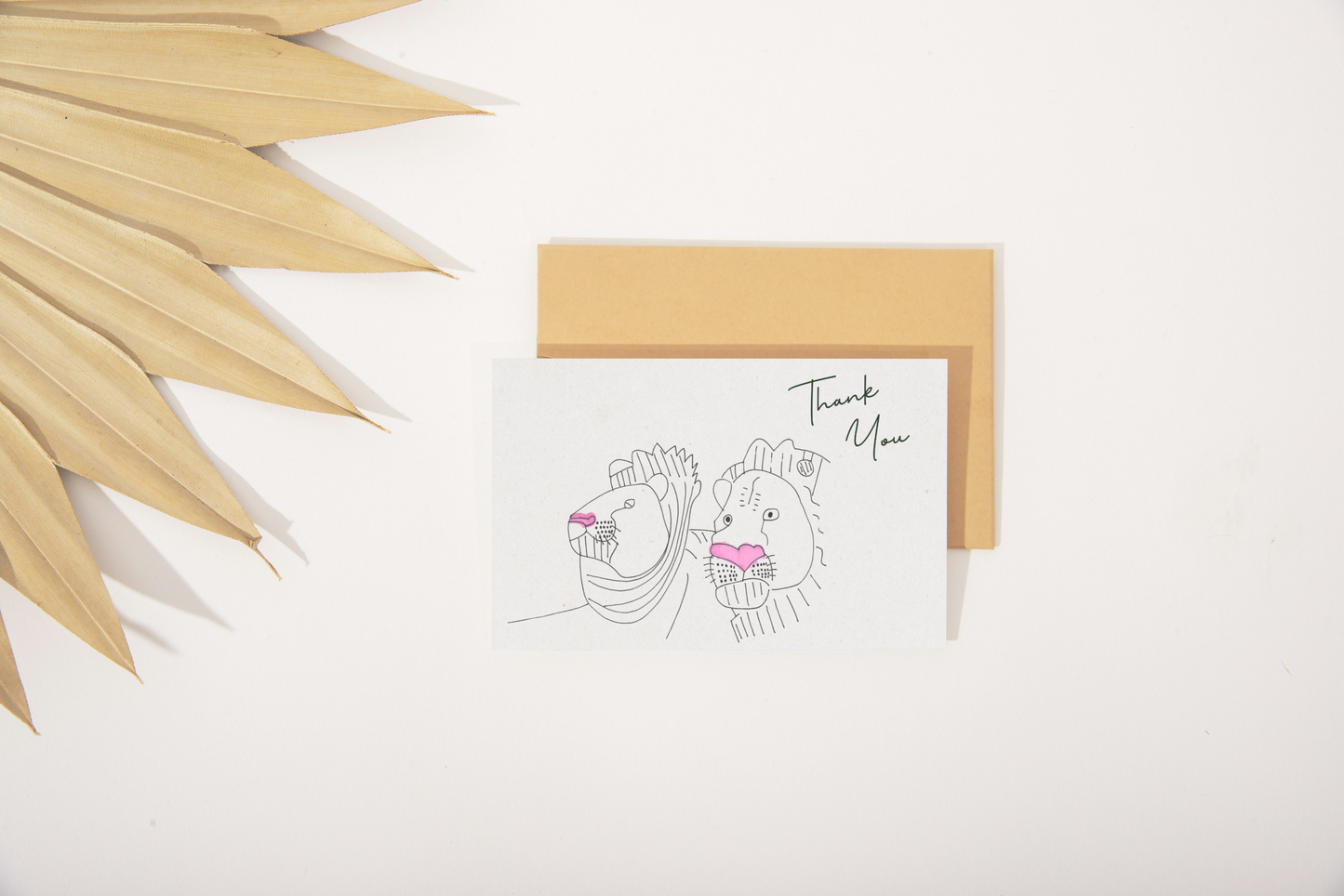Thank You, Lion Note Card