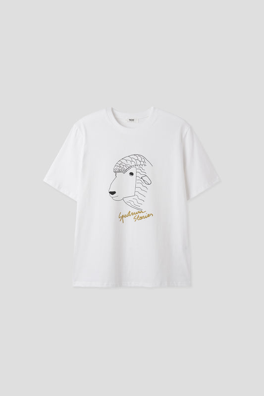Sheep Short Sleeve T-shirt by Suwon Cho