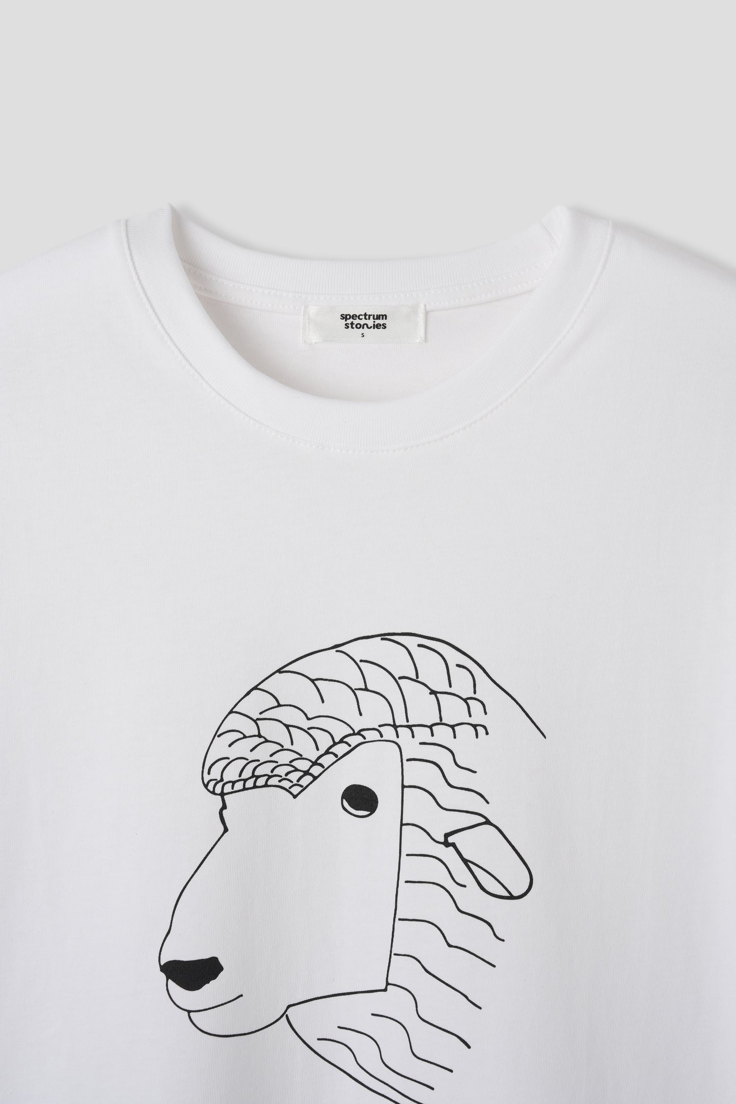 Sheep Short Sleeve T-shirt by Suwon Cho